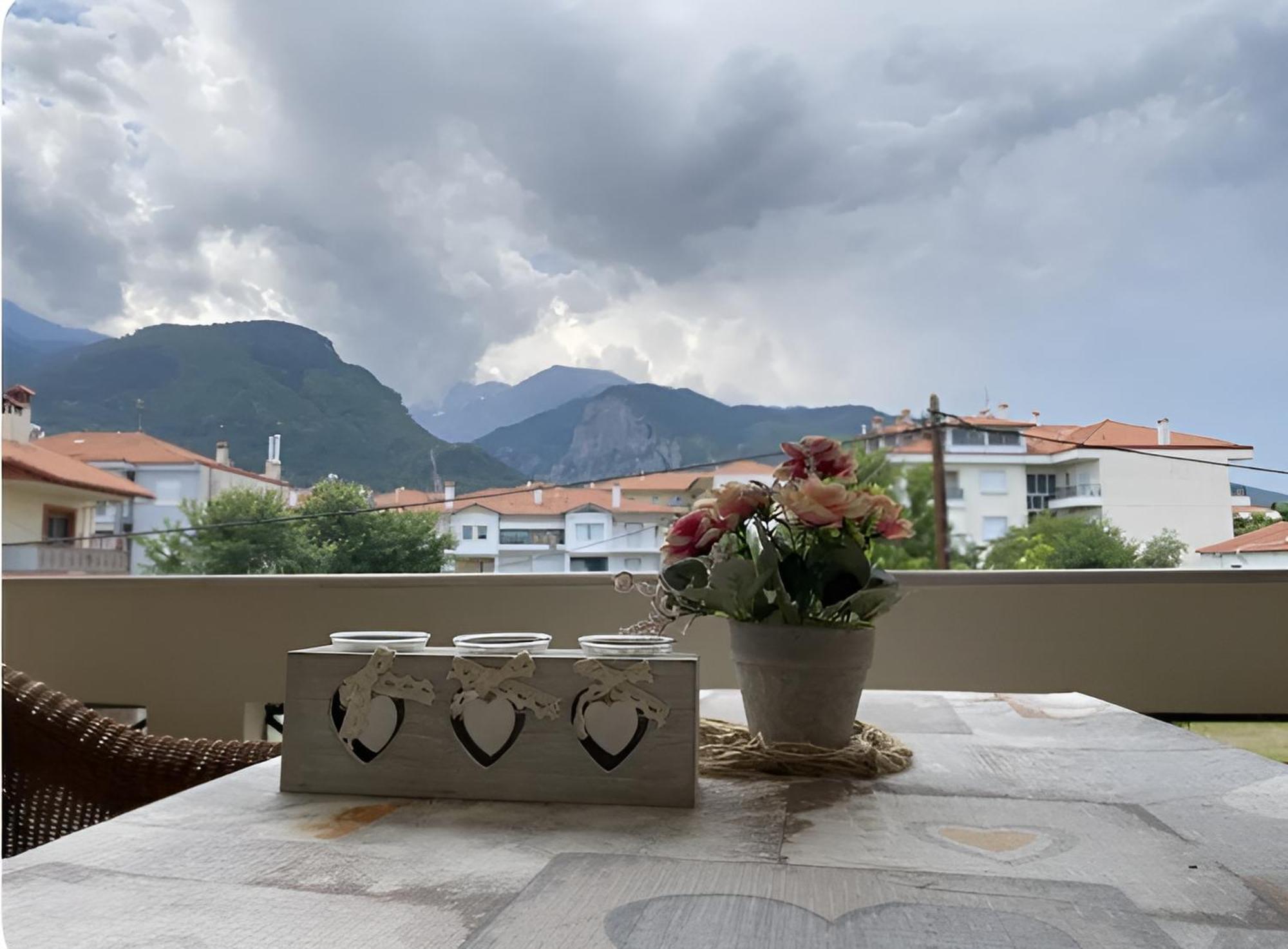 Στη Γοητεία Του Ολύμπου Apartment Litochoro Exterior photo